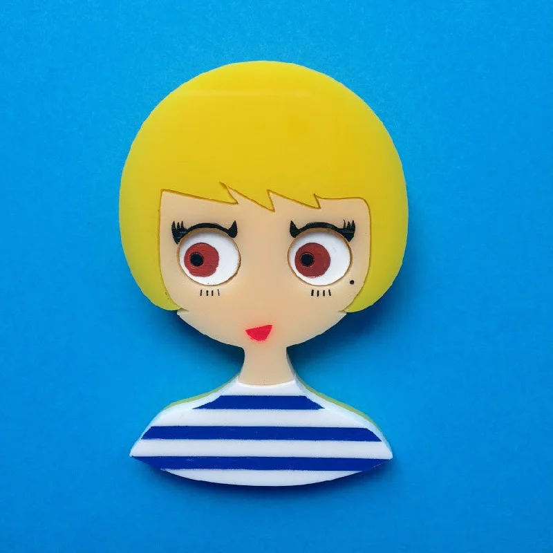 AMY Acrylic brooch