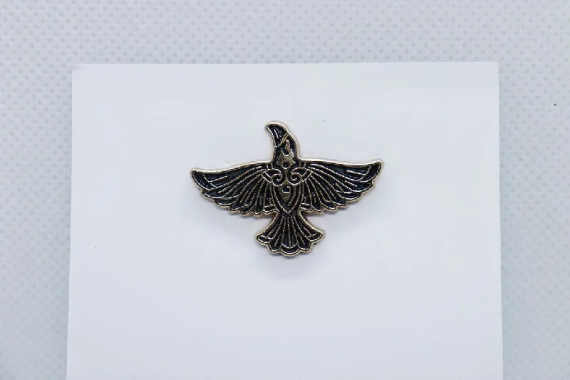 Silver Eagle Imitation Jewellery Lapel Pin