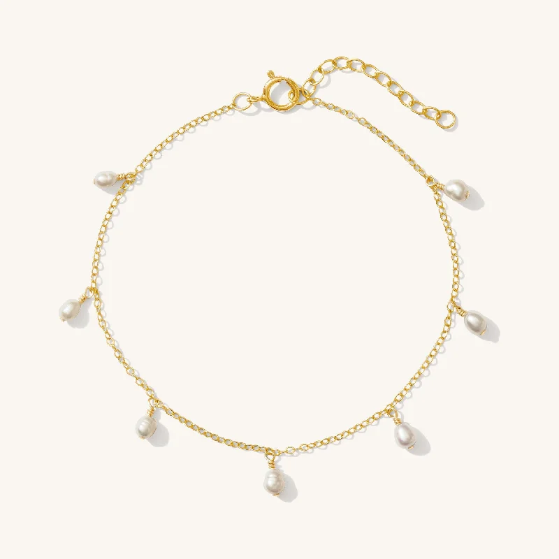 Dangling Pearl Bracelet