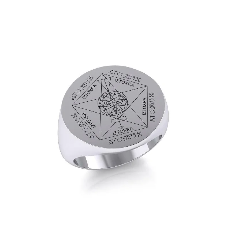 Highest Sigil Silver Ring TRI1893