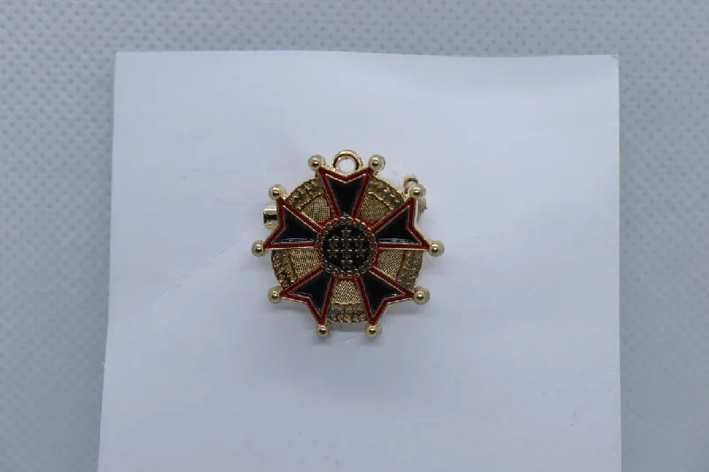 Golden Badge Lapel Pin