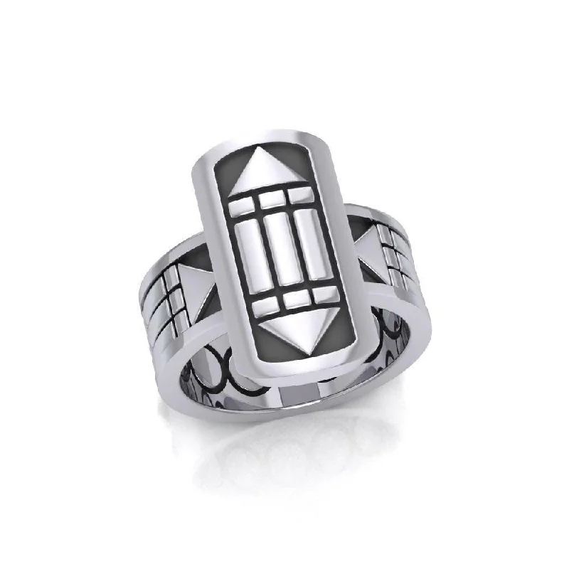 Atlantis Sterling Silver Ring TRI1019