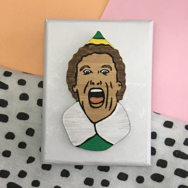 Brooch: Buddy the Elf