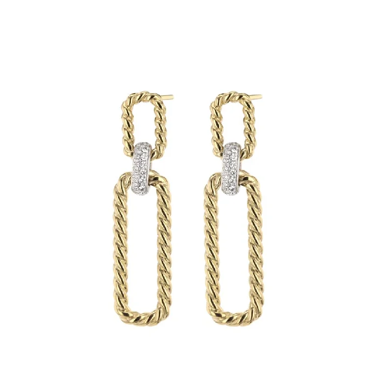 0.24 ctw Diamond Drop Earrings