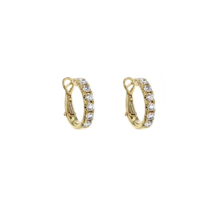 1.15 ctw Diamond 12MM Hoop Earrings | M10275490